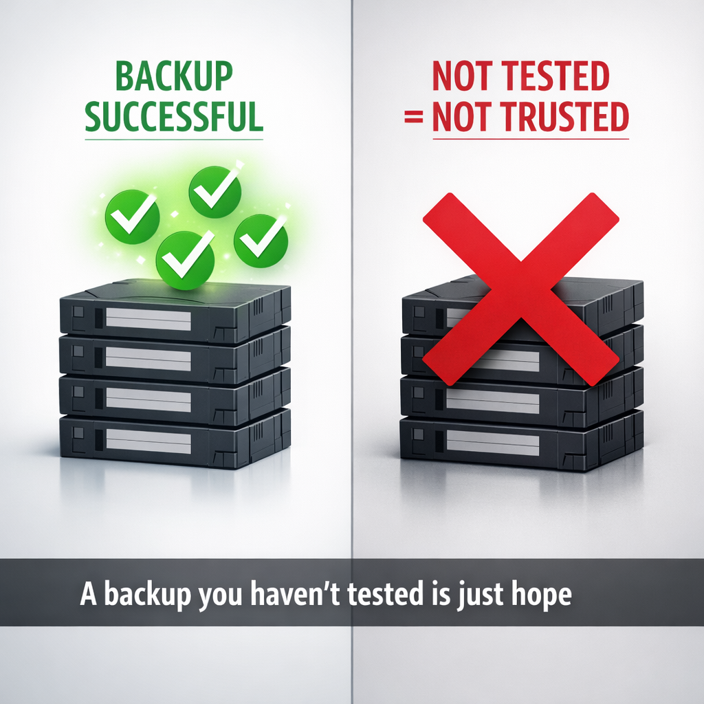 A Backup You Haven't Tested Isn't a Backup—It's Just Hope